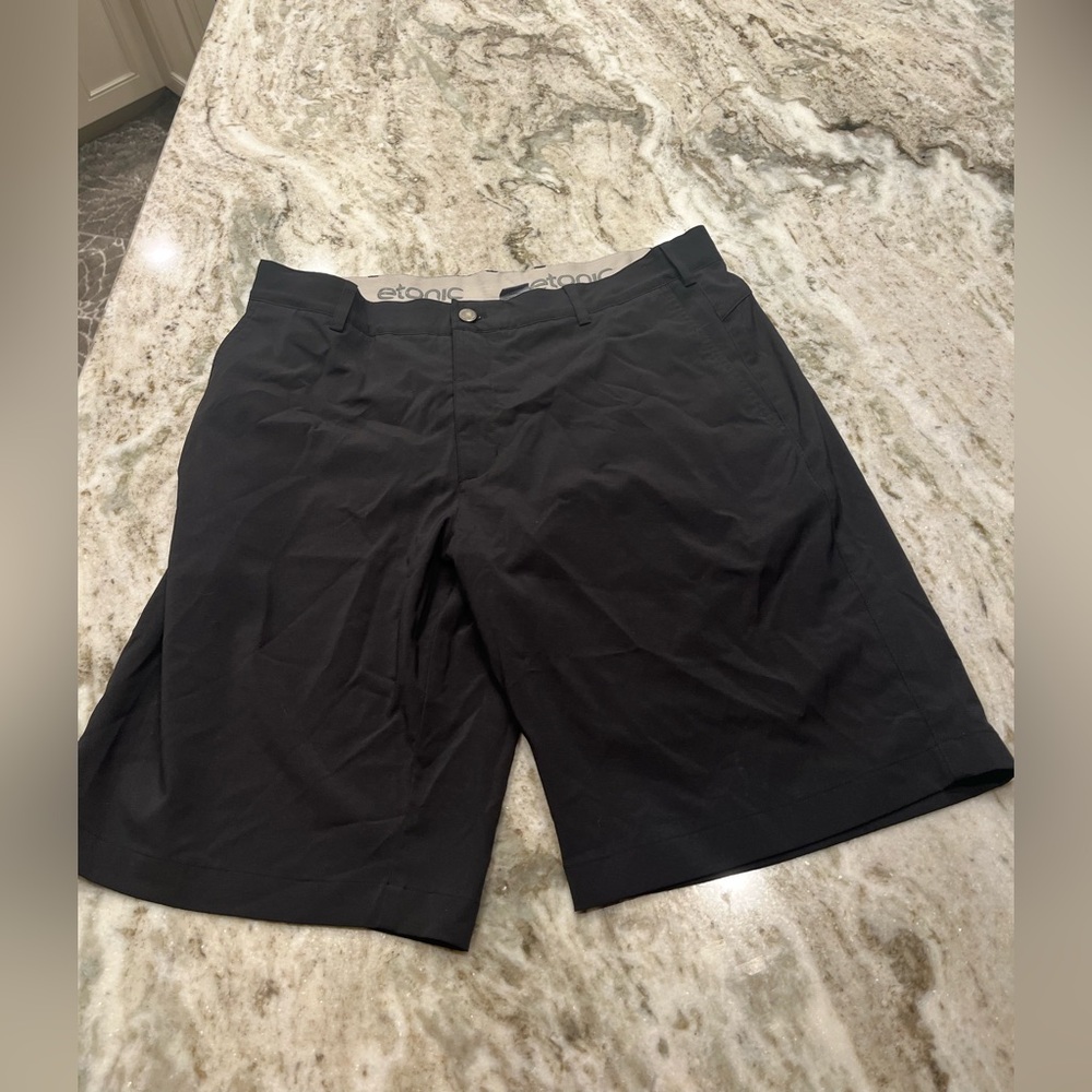 Etonic men’s black golf‎ shorts size 36